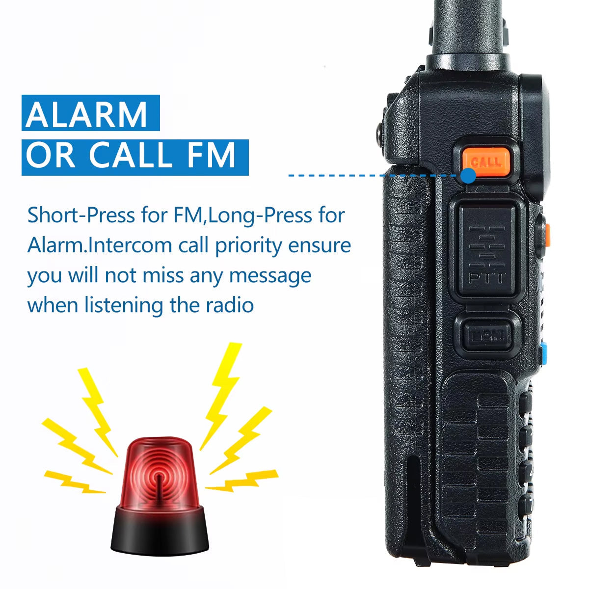 TalkoTake Long Range Dual-Band GMRS Radio for Professionals