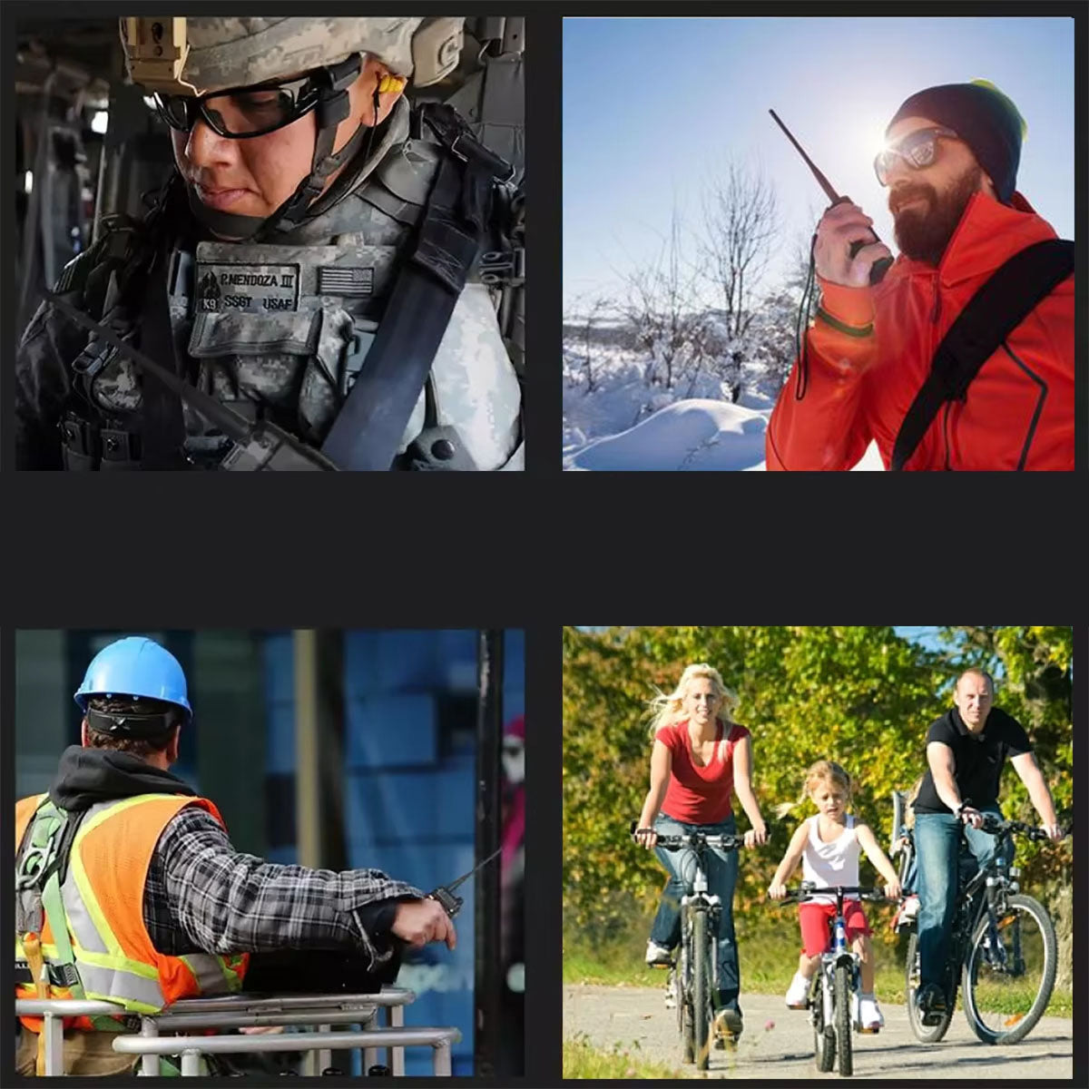TalkoTake Long Range Dual-Band GMRS Radio for Professionals