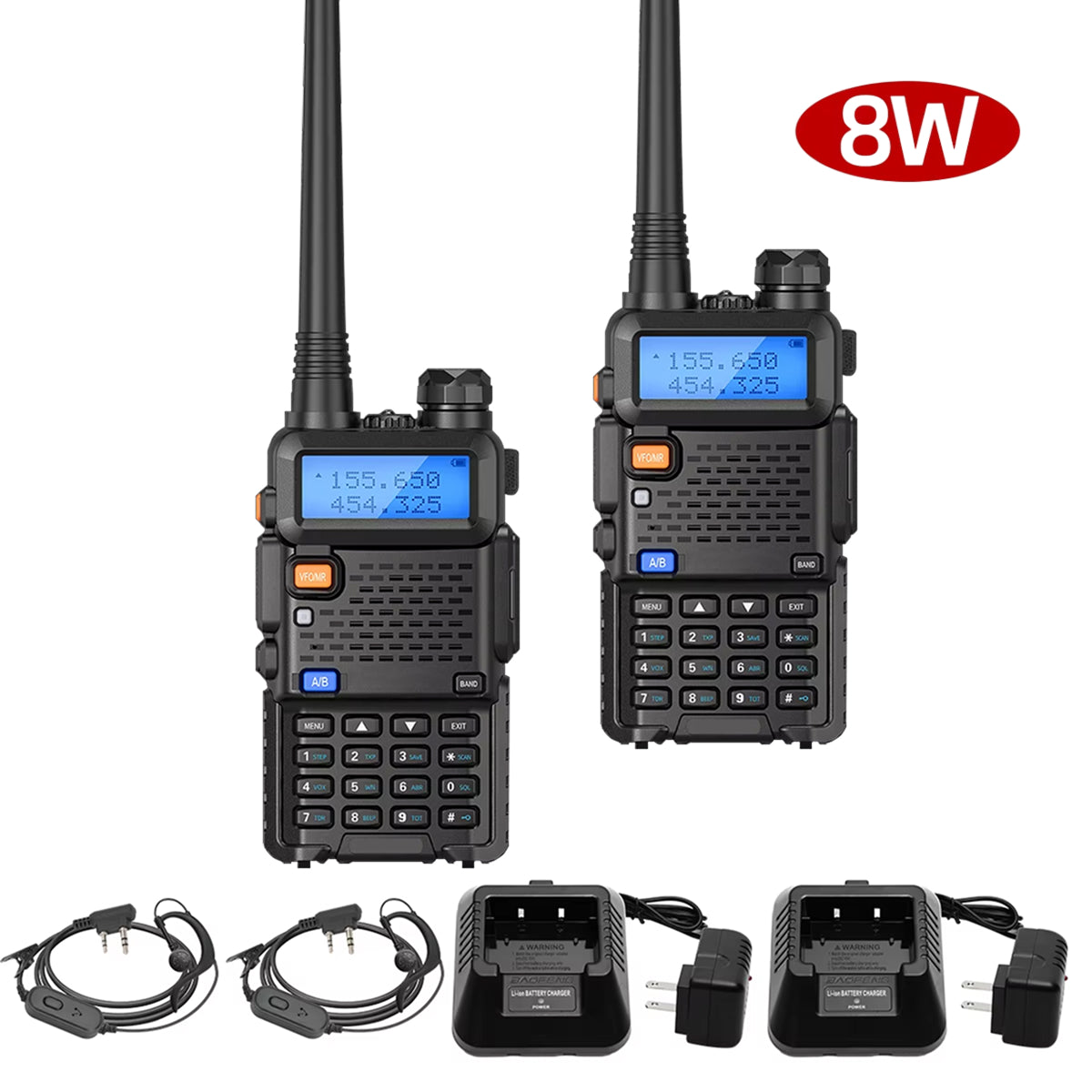 TalkoTake Long Range Dual-Band GMRS Radio for Professionals