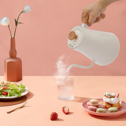 Teaketrix 1200W Gooseneck Travel Kettle with Precise Temp Control