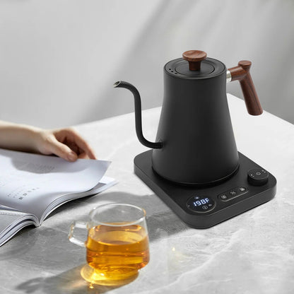 Teaketrix 1200W Gooseneck Travel Kettle with Precise Temp Control