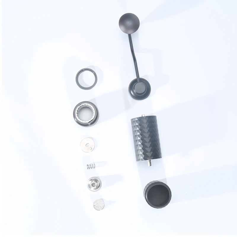 TenoSilve Precision Manual Coffee Grinder HRC58 Burrs