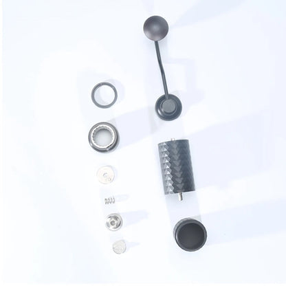 TenoSilve Precision Manual Coffee Grinder HRC58 Burrs