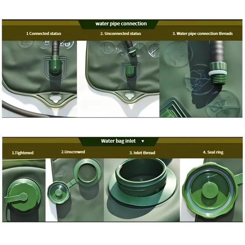 TrecoBlaxi Wide Opening Leak-Proof Hydration Water Bladder