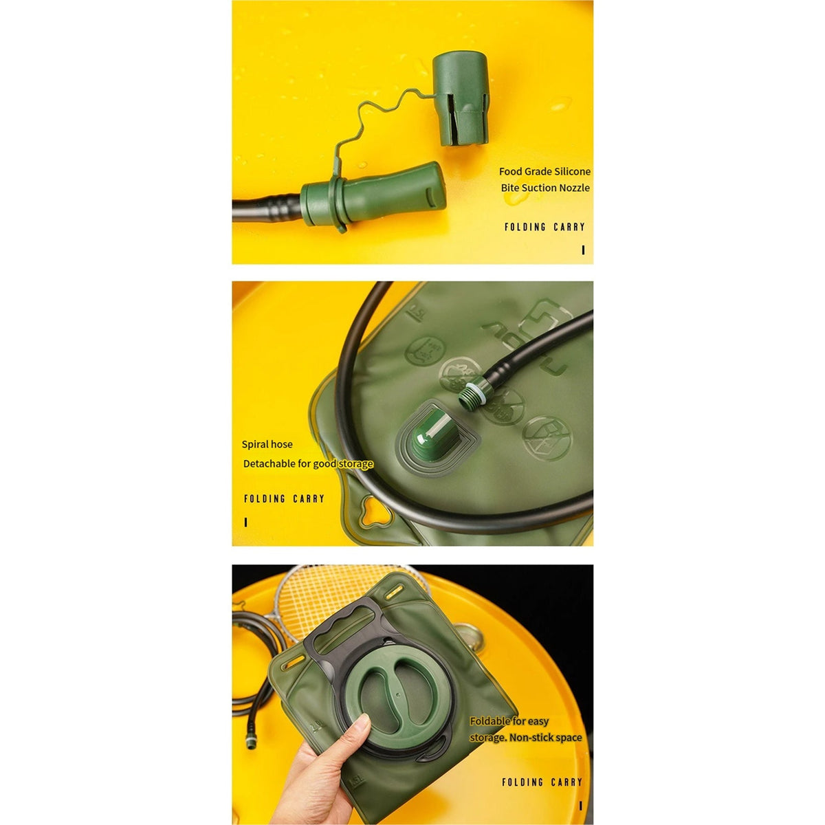 TrecoBlaxi Wide Opening Leak-Proof Hydration Water Bladder