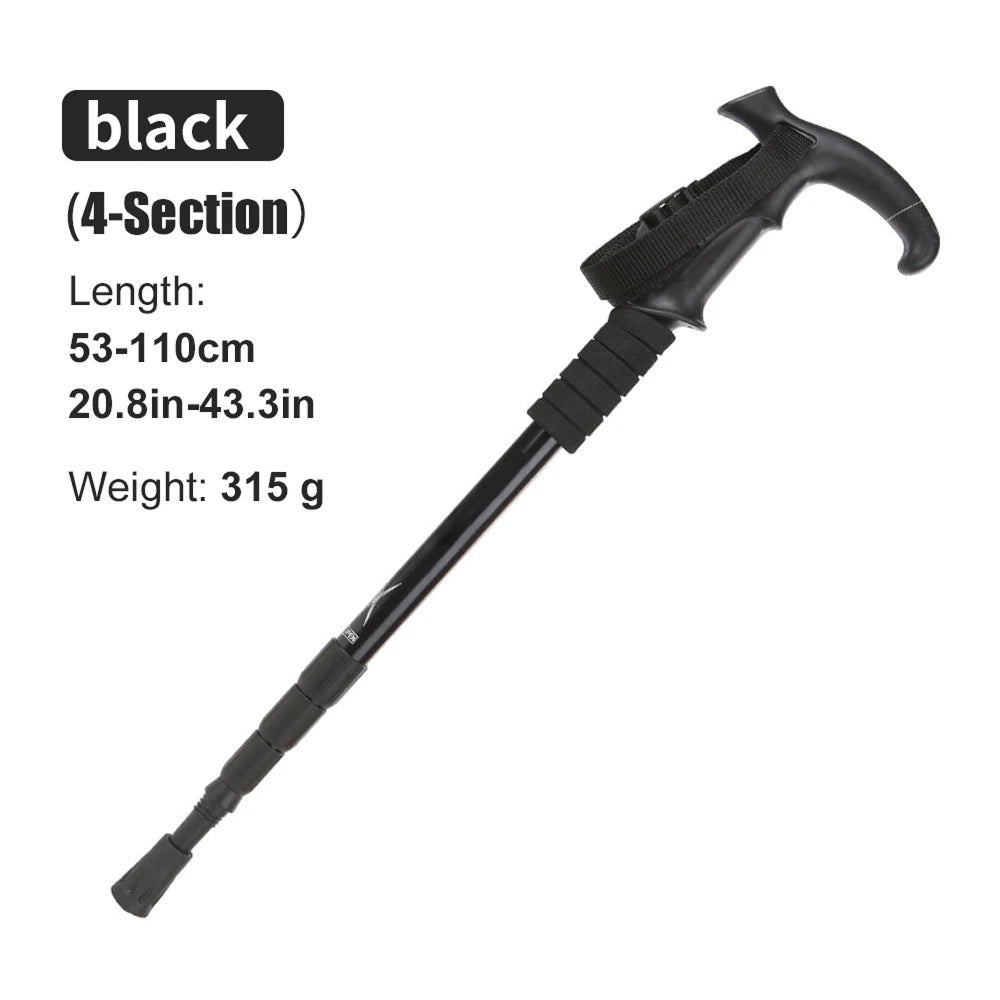 TrekPixin Lightweight Foldable Aluminum Hiking Pole