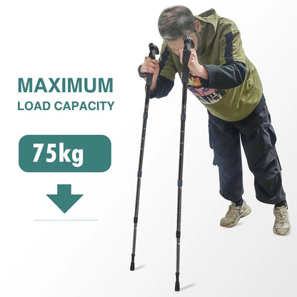 TrekPixin Lightweight Foldable Aluminum Hiking Pole