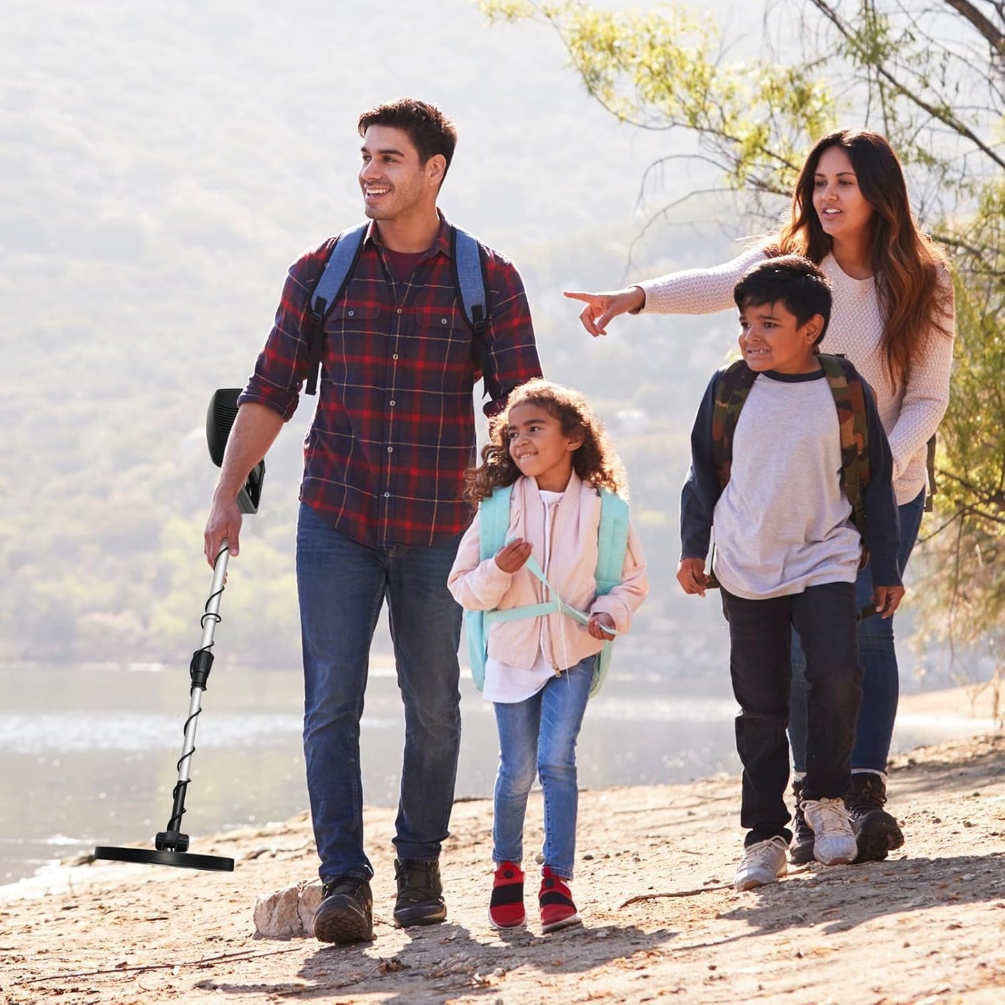 HunTonnix Professional Beginner Metal Detector | 10-Inch Deep Detection