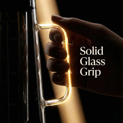 Twizzoly Airtight Cold Brew Coffee Maker - 1L Borosilicate Glass