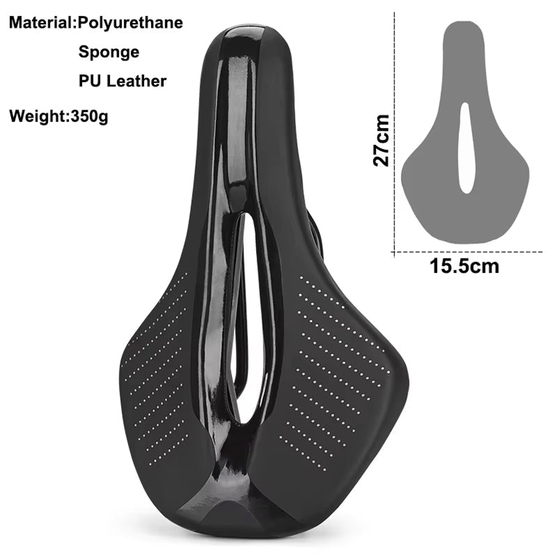 VelixSeat Lightweight Hollow Ventilation Bike Saddle for Road Racing