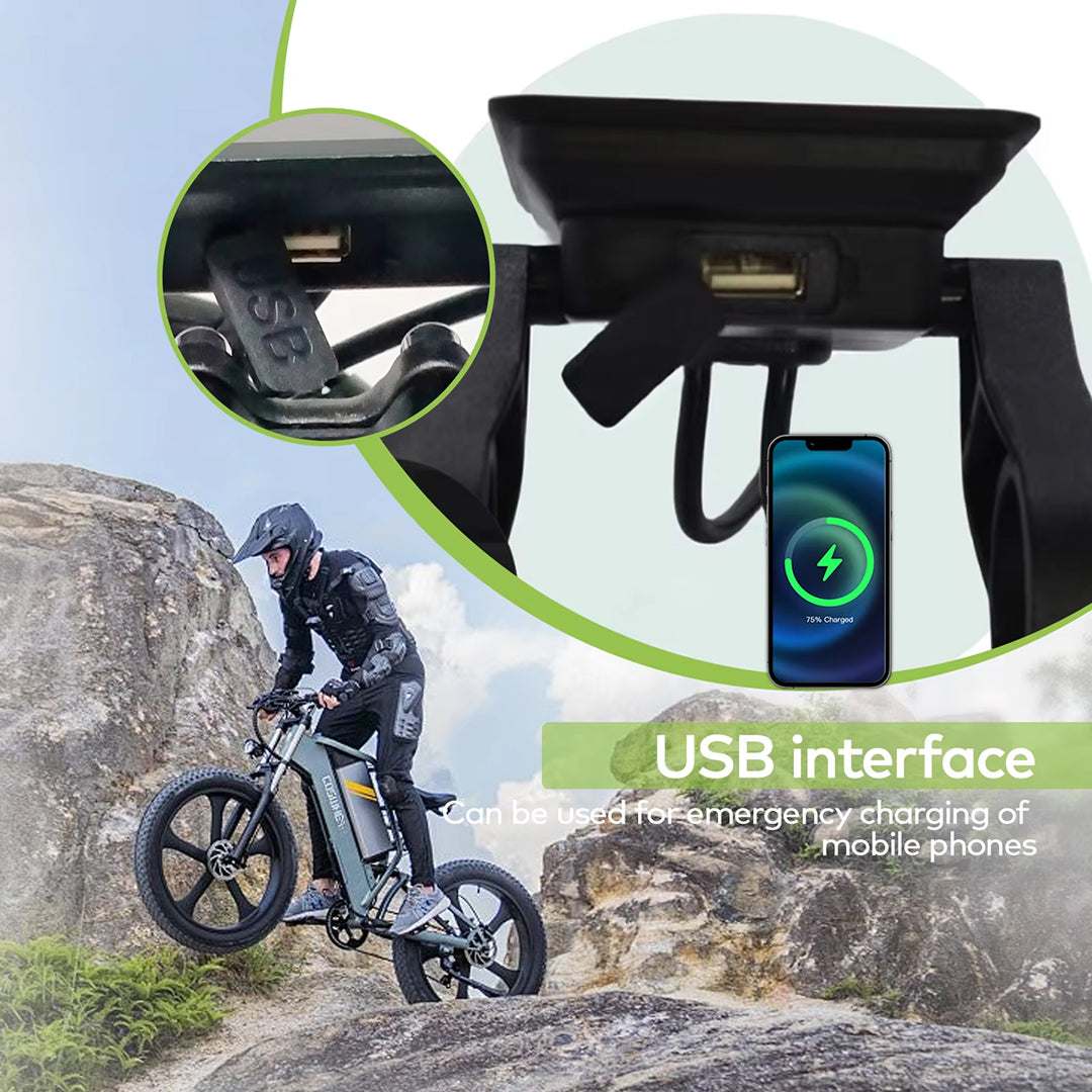 RossDoen E-Bike LCD Color Display Bike Computer