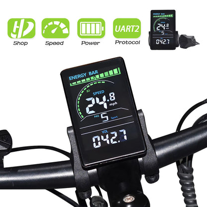 RossDoen E-Bike LCD Color Display Bike Computer