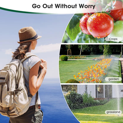 ViGratix Dual-Zone Smart Irrigation Controller with Rain Delay