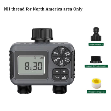 ViGratix Dual-Zone Smart Irrigation Controller with Rain Delay