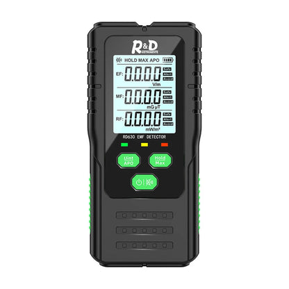 VisZelie 3-in-1 EMF RF EF Radiation Detector Meter