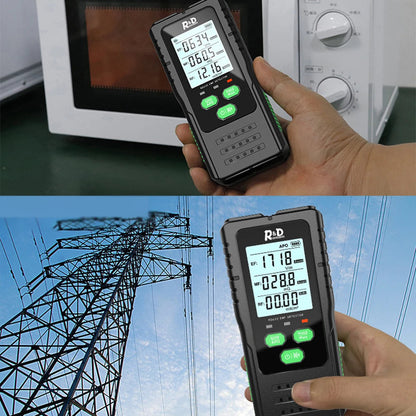 VisZelie 3-in-1 EMF RF EF Radiation Detector Meter