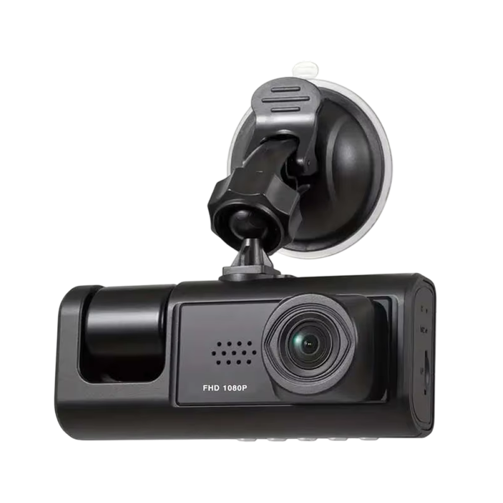 VisiDryve 3-Channel 1080P Wireless Dashcam with Night Vision