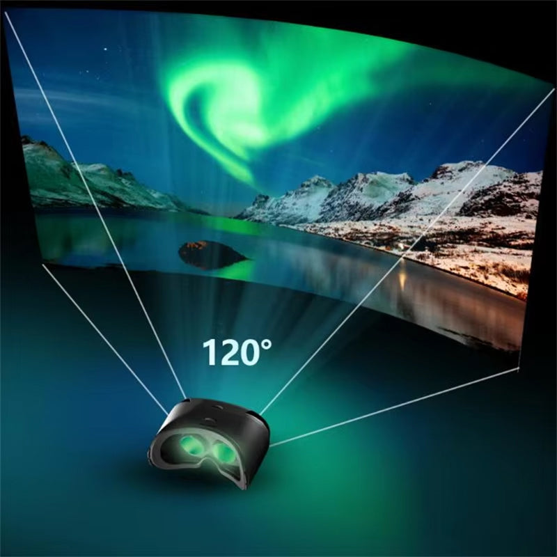 VisorXki 120° Wide-Angle VR Headset for 5-7 Inch Smartphones