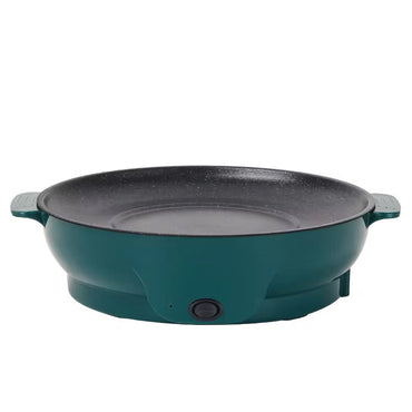 VixKilet Non-Stick Electric Skillet – Hot Pot Dual Power Control & Safety Auto-Shutoff Protection
