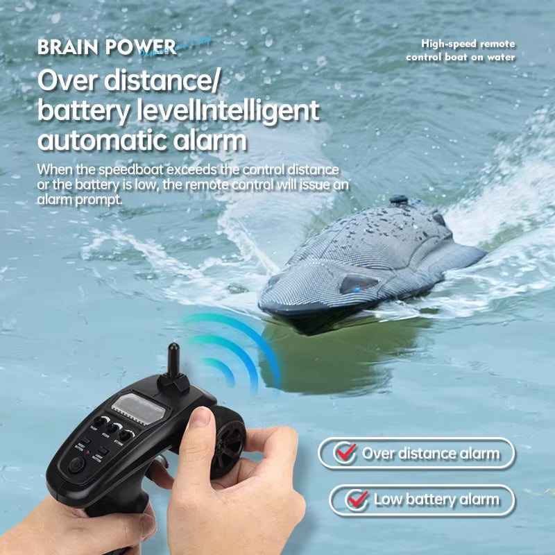 WaveUpix Jet RC Boat: 40KM/H High-Speed Vortex Propulsion