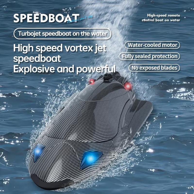 WaveUpix Jet RC Boat: 40KM/H High-Speed Vortex Propulsion