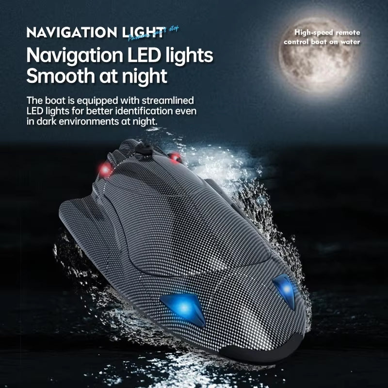 WaveUpix Jet RC Boat: 40KM/H High-Speed Vortex Propulsion