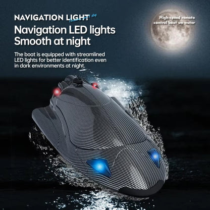 WaveUpix Jet RC Boat: 40KM/H High-Speed Vortex Propulsion