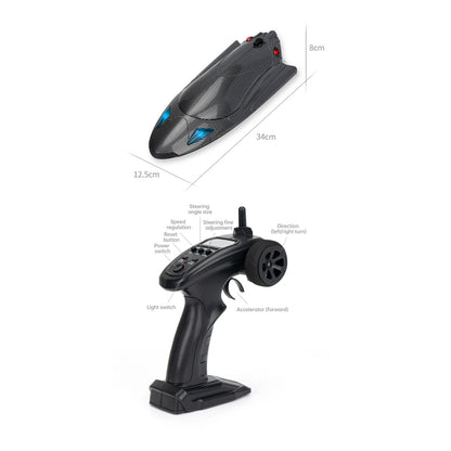 WaveUpix Jet RC Boat: 40KM/H High-Speed Vortex Propulsion