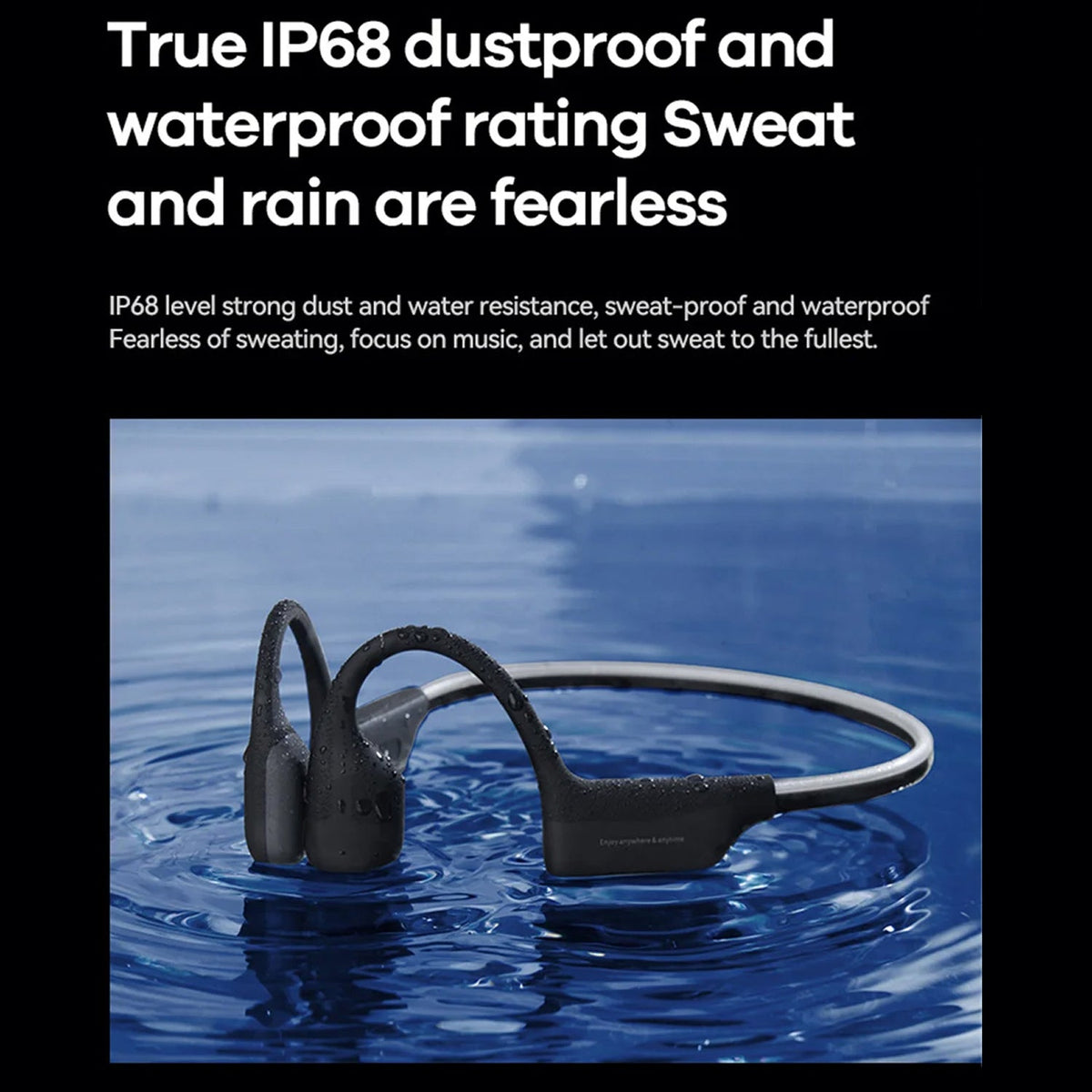 WaviOsso IP68 Swimming Bone Conduction Headphones UK