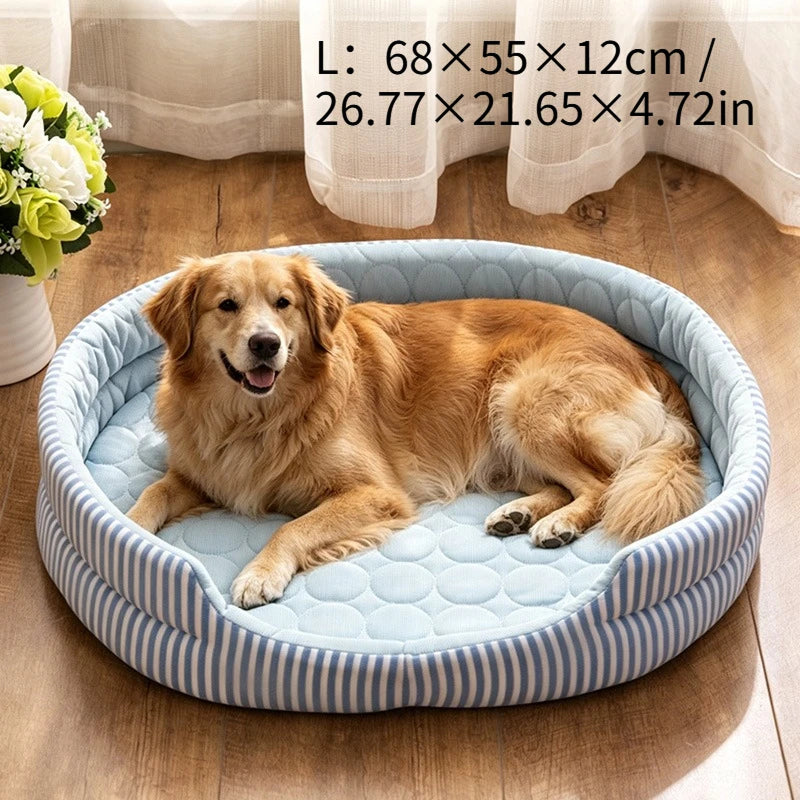 WelRigno Reversible Cooling Dog & Cat Bed - No Electricity Needed
