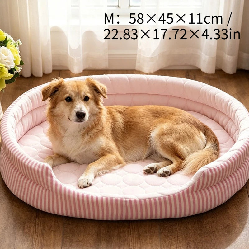 WelRigno Reversible Cooling Dog & Cat Bed - No Electricity Needed