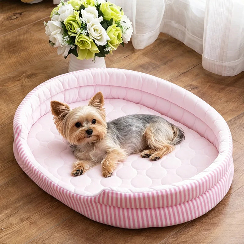 WelRigno Reversible Cooling Dog & Cat Bed - No Electricity Needed