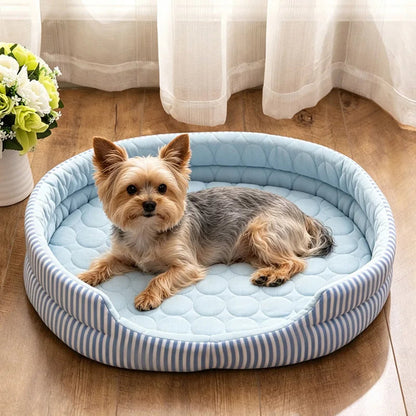 WelRigno Reversible Cooling Dog & Cat Bed - No Electricity Needed