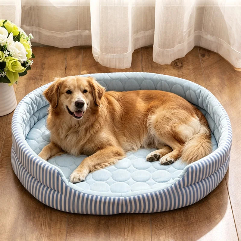 WelRigno Reversible Cooling Dog & Cat Bed - No Electricity Needed