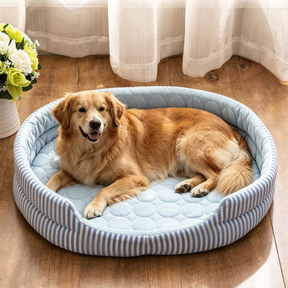 WelRigno Reversible Cooling Dog & Cat Bed - No Electricity Needed