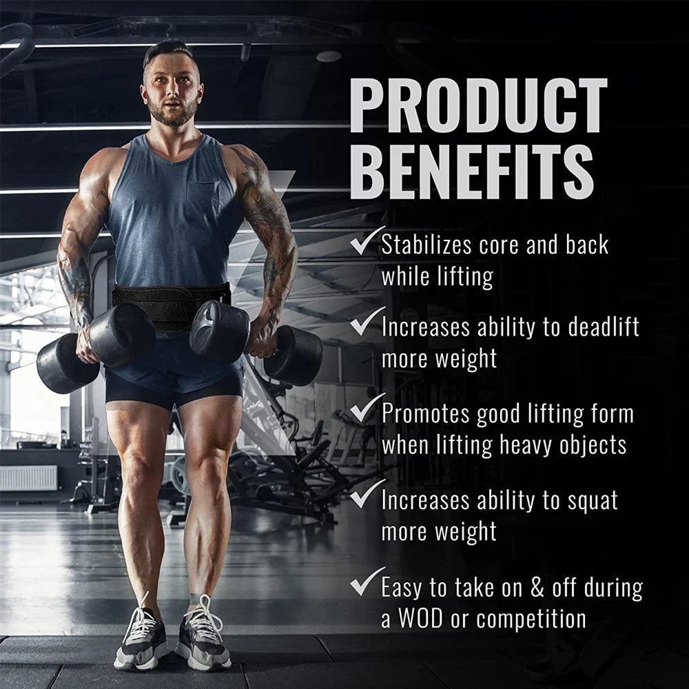 WetixBima Ergonomic Weight Lifting Belt for Core Support