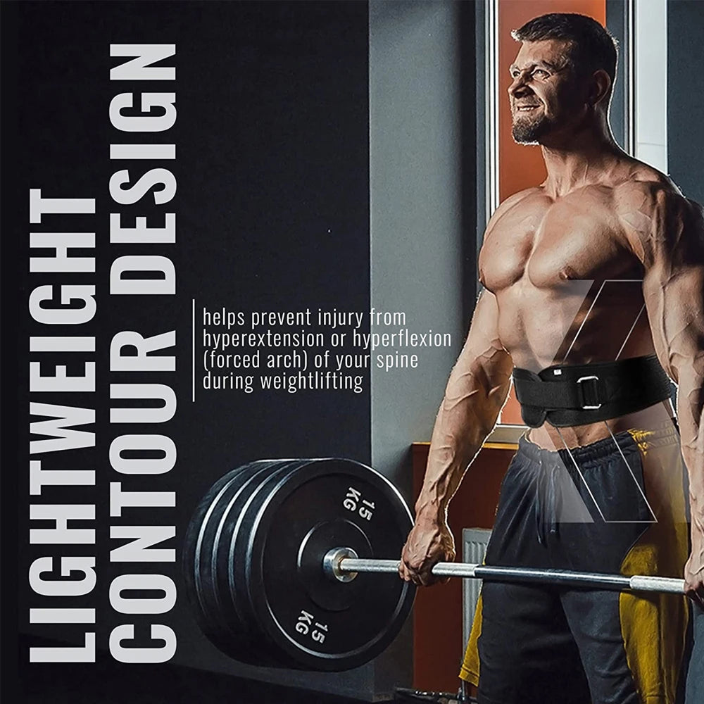 WetixBima Ergonomic Weight Lifting Belt for Core Support