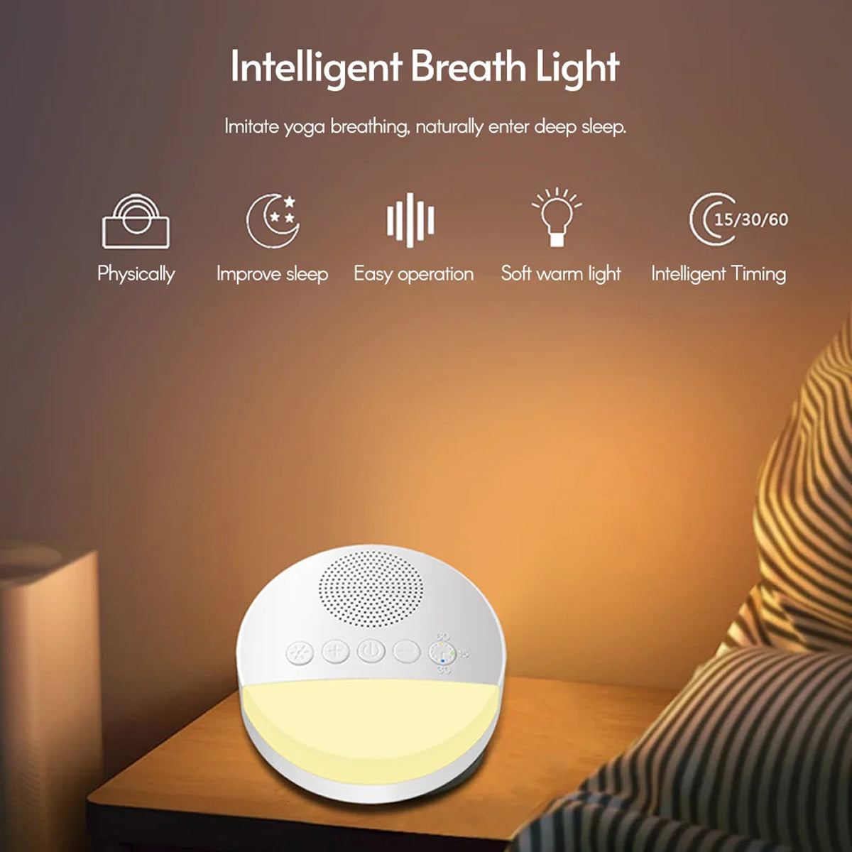 WhitixMax White Noise Machine for Sleep & Travel