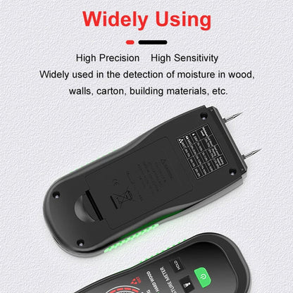 WomiTero Wood Moisture Meter ±0.5% Precision 4-Mode Sensor