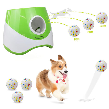 WoofLob Automatic Dog Ball Launcher with 3 Distance Settings