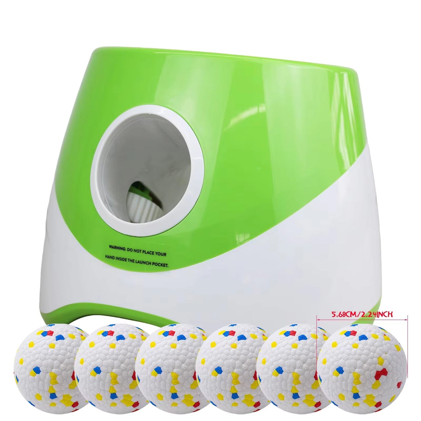 WoofLob Automatic Dog Ball Launcher with 3 Distance Settings