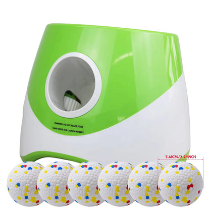 WoofLob Automatic Dog Ball Launcher with 3 Distance Settings