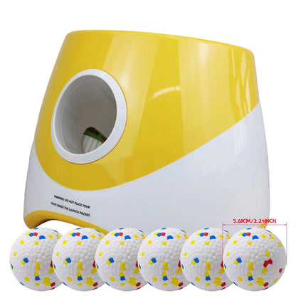 WoofLob Automatic Dog Ball Launcher with 3 Distance Settings