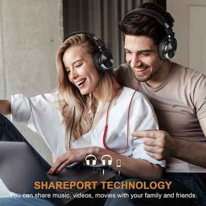 ZetaNase 50mm Studio Monitor Headphones with Dual Interface