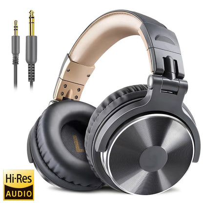 ZetaNase 50mm Studio Monitor Headphones with Dual Interface